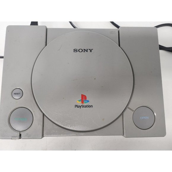 SONY Original 2000 PlayStation 1 PS1 Game Console with Adapter Cable SCPH-5501 - Picture 2 of 8